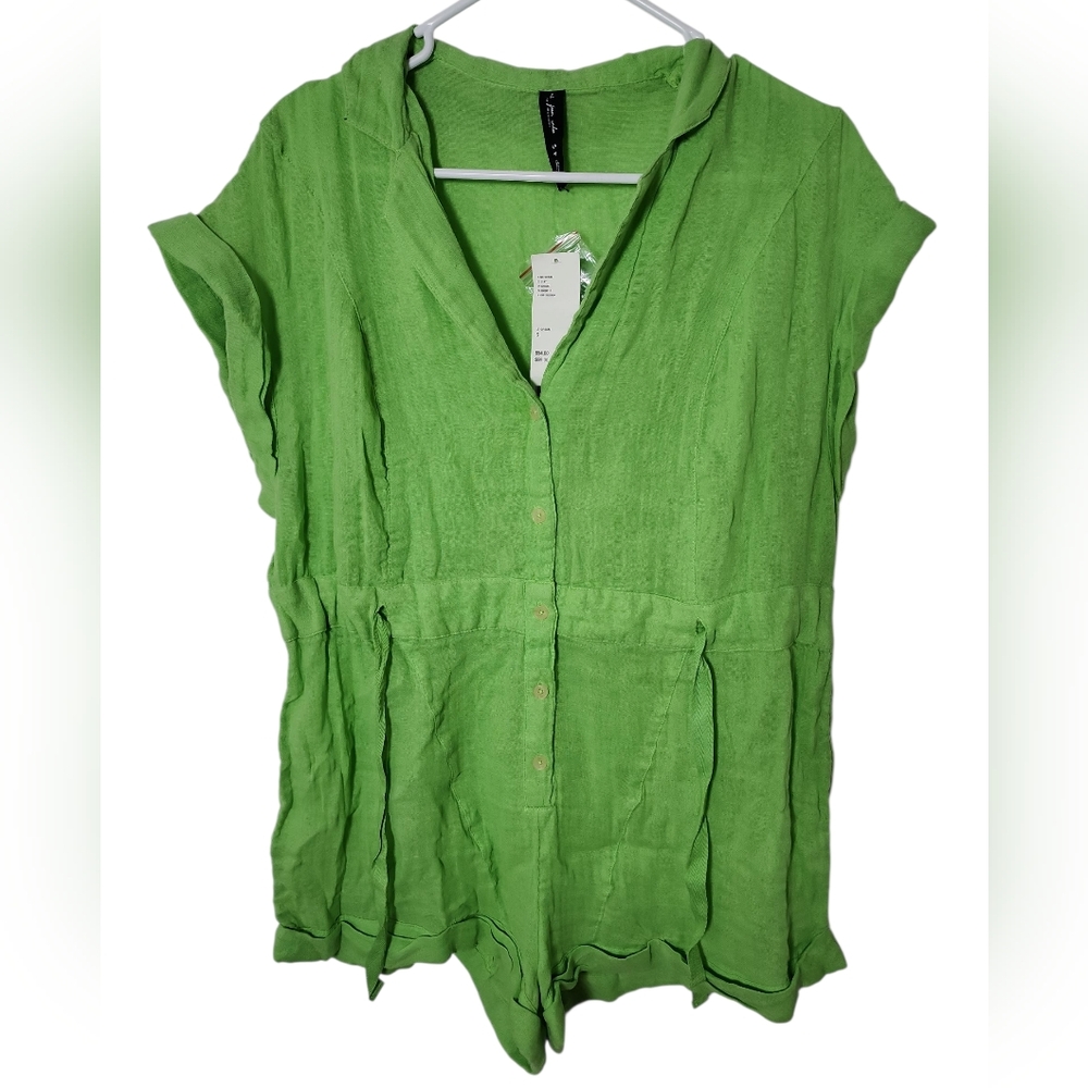 Urban Outfitters Green Romper‎ Nwt Size Small